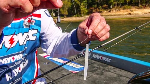 Make Your Drop Shot Imitate Shad & Suspended Baitfish