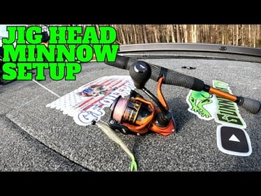 My FAVORITE Jig Head Minnow SETUP!!!