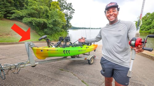 I Found A Golf Course Lake LOADED With Bass (I Can't Believe This Happened)