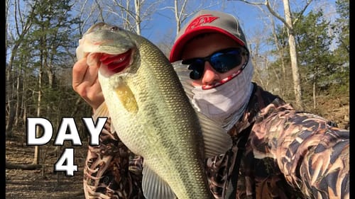 The ROCK Day 4 - River Fishing For Prespawn Bass - Spring 2018