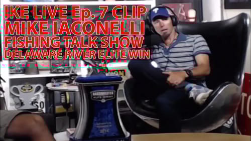 Iaconelli Delaware River Bassmaster Tournament Win - IKE LIVE 7