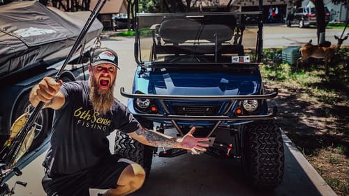 The Swimbait Special Cast Test and First Impressions + We Got A New Lifted Golf Cart!