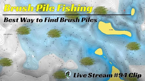 Best Way to Find Brushpiles During The Summer Time | FTM Livestream #94