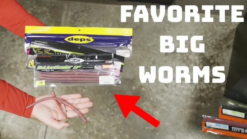 These Giant Japanese Worms Will Catch You More Big Bass!