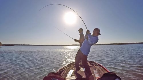 Shocking Double Digit Bass While Frog Fishing