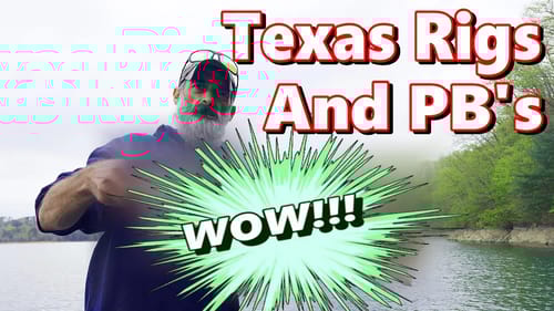 Texas Rig Fishing Catches a NEW PB