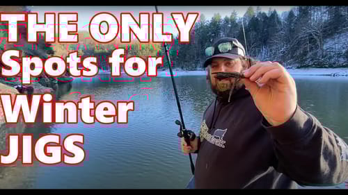ONLY Fish A Jig in These Two Areas