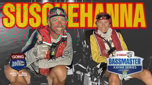 Bassmaster Kayak Series Susquehannna River! (Day 1!)