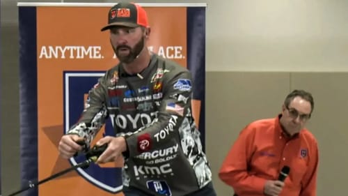 Gerald Swindle Loves FRIED CHICKEN & FLIPPING GRASS for BASS!