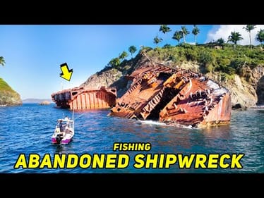 Fishing an ABANDONED SHIPWRECK for MULTI SPECIES!