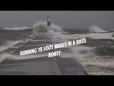 I Took My Bass Boat On Lake Erie In 50 mph Winds…On Purpose