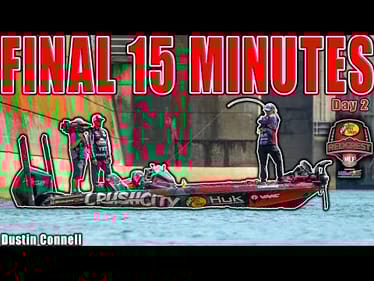 Down to the LAST 15 Minutes... MLF RedCrest - Lake Guntersville - Day 2