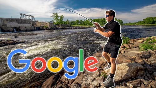 Maine GOOGLE Maps Fishing Challenge Urban Rivers (3hrs - 3 Rivers)