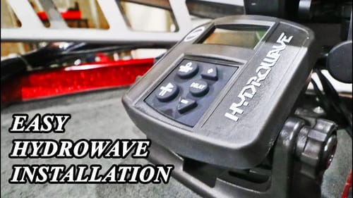 Installing a HYDROWAVE on a Bass Boat! (EASY)