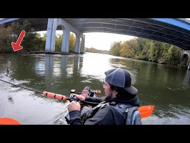 BIG SMALLMOUTH CRUSHES THE SPINNER BAIT