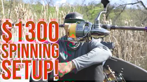 Our Most Expensive Spinning Rod Combo - Megabass Hedgehog Evolution & Shimano Stella STLC3000XGFJ