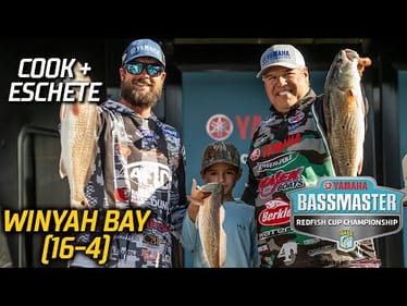 Drew Cook and Dwayne Eschete lead Day 1 of 2023 Redfish Cup with 16 pounds, 4 ounces