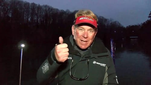 Rick Morris' fishing motivation