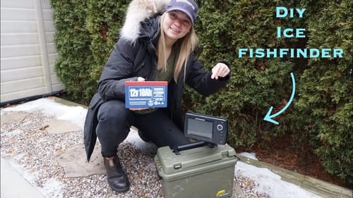 My Ultimate DIY Ice Fishing Fishfinder Review!