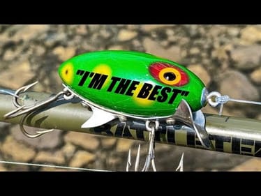This 77 year old fishing lure loves itself. | WORLD RECORD ACHIEVED!
