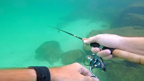 UNDERWATER Fishing Challenge!!!