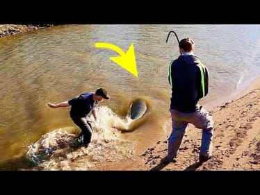RIVER FISHING for a MONSTER! (100+ lbs)