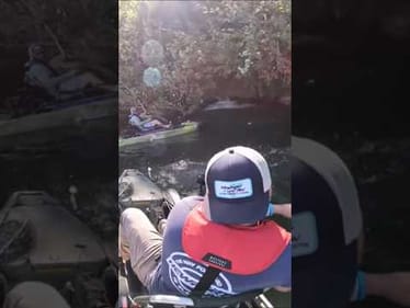 Huge Bass was hiding in Water Discharge #bassfishing #bigbassenergy