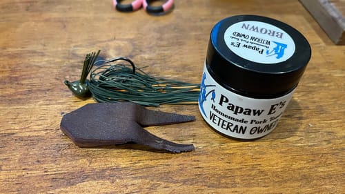 Blaukat Old School Jig/ Papaw E’s Pork…When To Use Pork Frogs