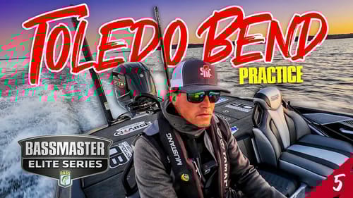 UNLOCKING the BIGGEST LAKE in Texas - Bassmaster Elite Toledo Bend (Practice) - UFB S4 E05
