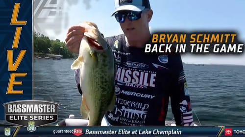 Schmitt don't quit! (back into the lead on Champlain)