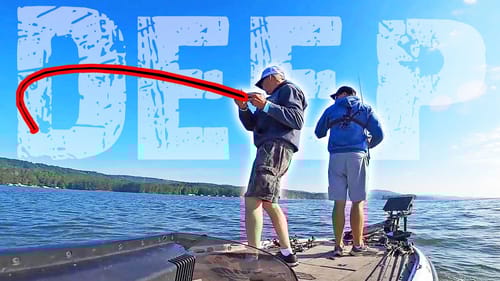 Summer-Time Bass Fishing on Big Lakes! (The Fish Get DEEP)