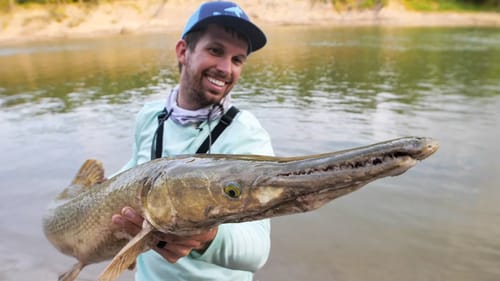 Fishing for Prehistoric Texas River Fish with BlacktipH