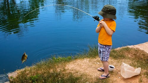 Big Bass...Kids Don't Care, They Just Want to Catch Fish