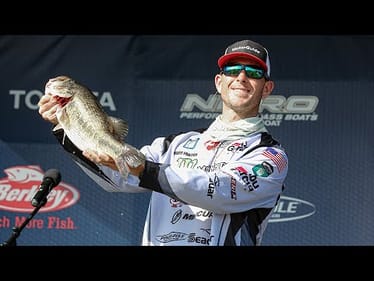 Marc Frazier's Big Bass of the event at the Sabine River