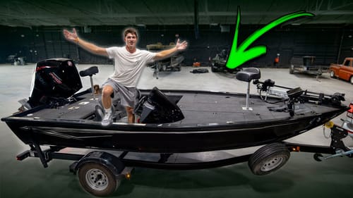 I Bought My DREAM BASS BOAT and It's INSANE! -- (FULL TOUR)