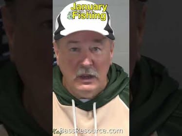 SHORT: January Bass: What Actually Works  #bassfishing #januarybassfishing #bassresource