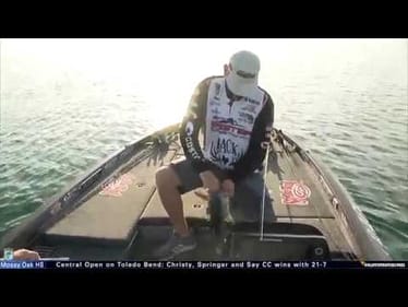 Hanselman lands back-to-back bass on Lake Travis