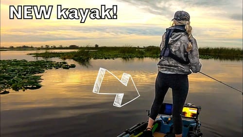FIRST trip out in NEW kayak (I got HUMBLED)