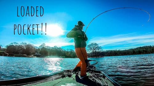 LOADED POCKET Found While PREFISHING For a BASS TOURNAMENT!! || Power Plant Bass Fishing