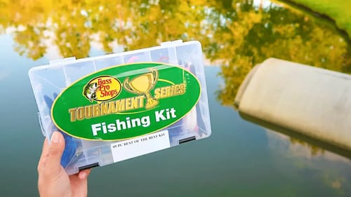 BASS PRO 69 Piece Tournament Bass Fishing Kit Challenge