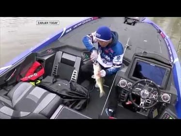 Takahiro Omori's Day 3 morning on Lake Martin