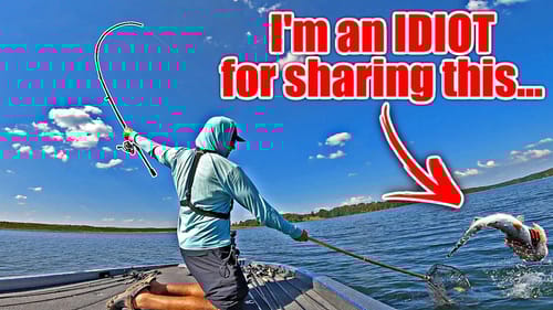 This FINESSE Fishing Rig is the ONLY way to Trick these GIANT Bass!
