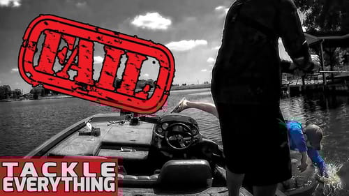 ANDY THREW A CRANKBAIT AT MY BITS