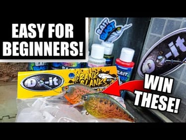 2 Simple Ways to Paint a Crankbait (NEW Cranks, Paint & Giveaway)