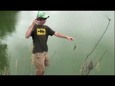 Gill fishing at the Dam
