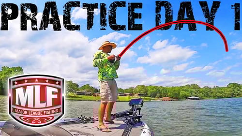 Bass Fishing CHICKAMAUGA LAKE For MLF TOYOTA TOURNAMENT! (Practice Day 1)