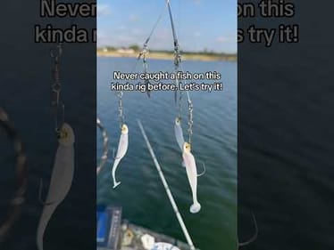 I went fishing with an illegal lure! #fishing
