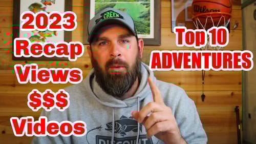 My Channel Recap and 10 Most Memorable Adventures of 2023
