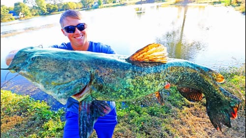 SAVING The POND MONSTER! I Thought I Hooked A LOG!
