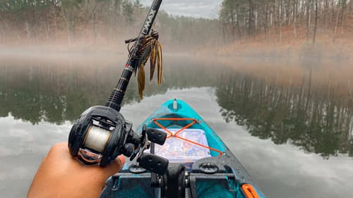 Kayak Fishing After a Thunderstorm ($300 Mystery Tackle Unboxing)